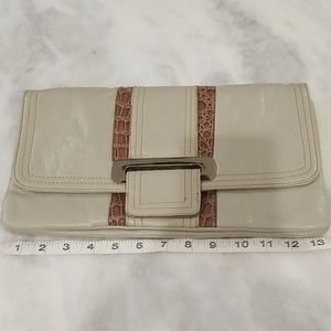 Candies Taupe Clutch